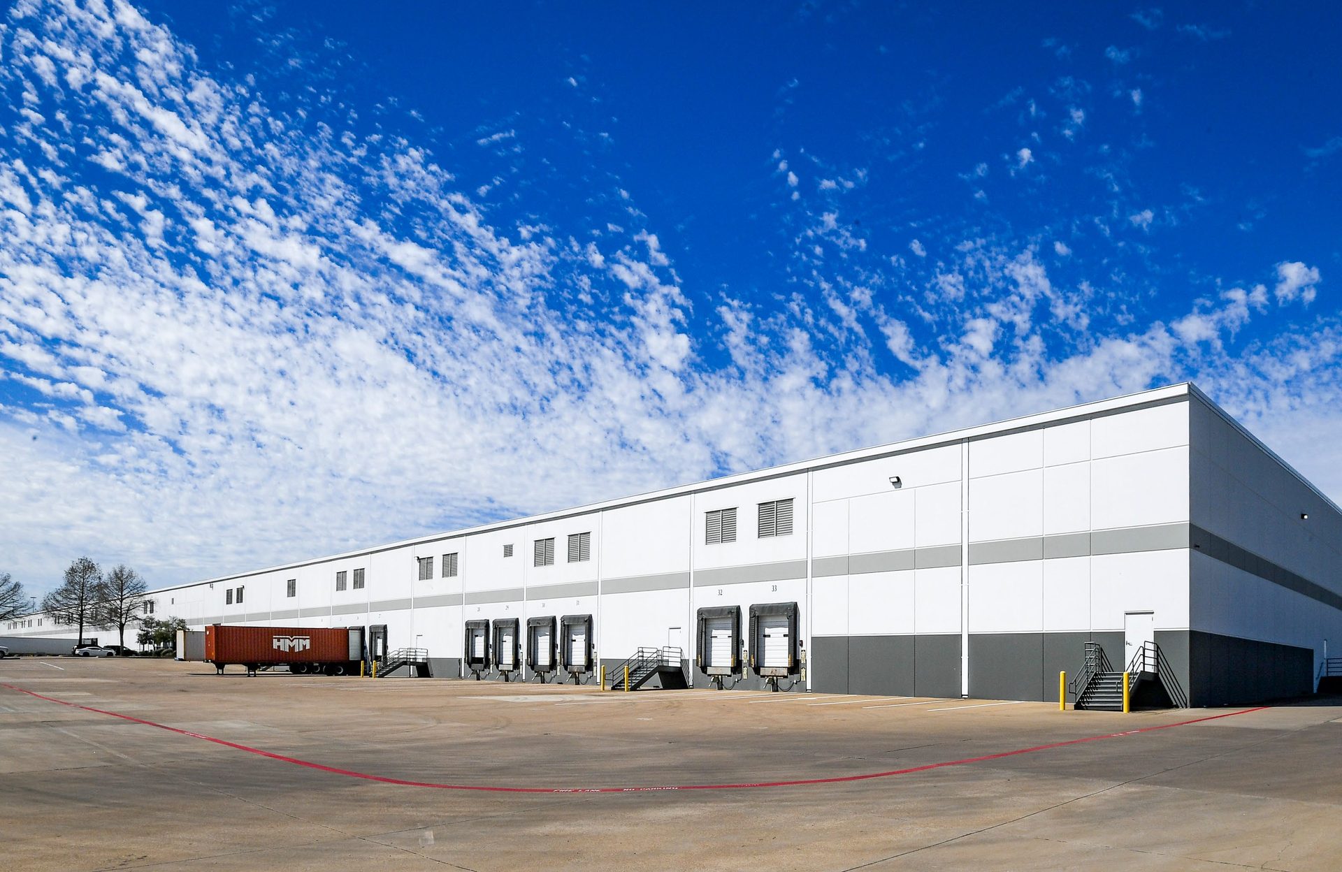 1201 Chase Road — front exterior and loading dock