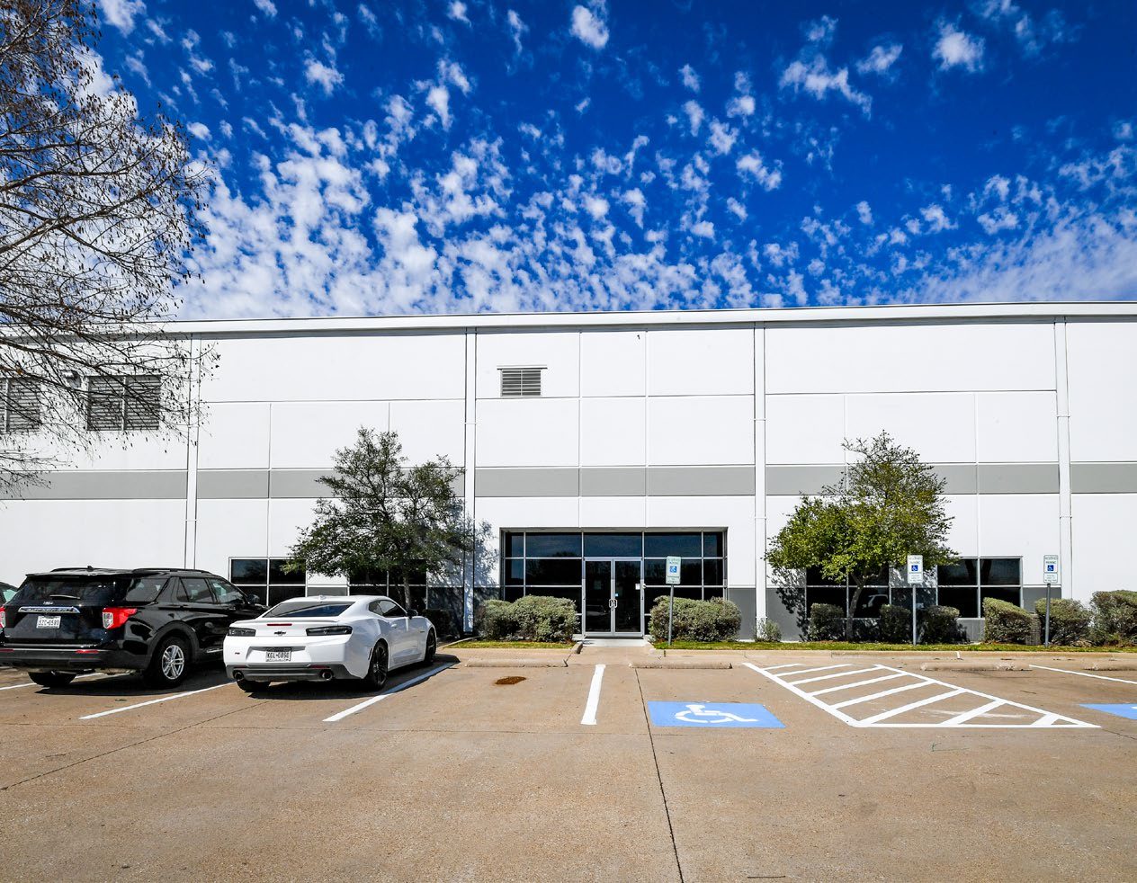 1201 Chase Road — front office entrance